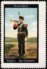 Belgien - Artillerie - Trompeter