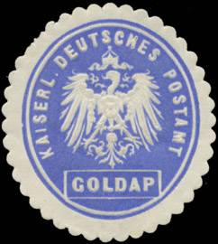 K. Deutsches Postamt Goldap