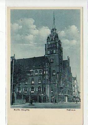 Berlin Steglitz Rathaus vor 1945