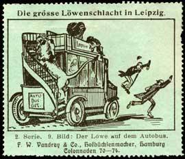 Die grosse Löwenschlacht in Leipzig