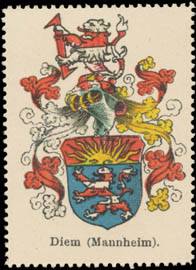 Diem (Mannheim) Wappen