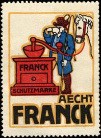 Franck Schutzmarke - Aecht Franck