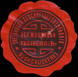 Freiburger Geschäftsbücherfabrik Hch. Wuhrmann