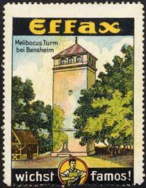 Melibocus Turm bei Bensheim