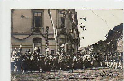Berlin Mitte Adel,Monarchi Parade S.M.mit Prinzen 1911