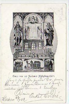 Aachen Glaube Kirche Heiligthumsfahrt 1902