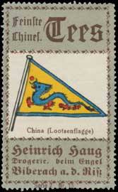 China - Lootsenflagge