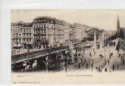 Berlin Schöneberg Hochbahn Bahnhof 1906