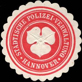 Städtische Polizei - Verwaltung Hannover