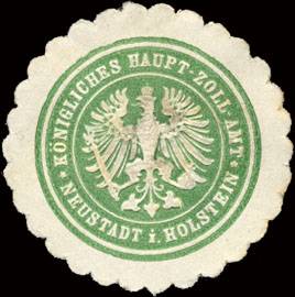 Königliches Haupt - Zoll - Amt - Neustadt in Holstein