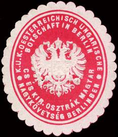 Kaiserlich und Königlich Oesterreichisch Ungarische Botschaft in Berlin
