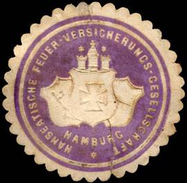Hanseatische Feuer - Versicherungs - Gesellschaft - Hamburg