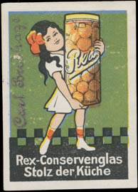 Rex-Conservenglas Stolz der Küche