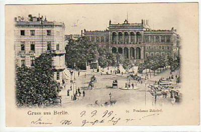 Berlin Kreuzberg Bahnhof 1899