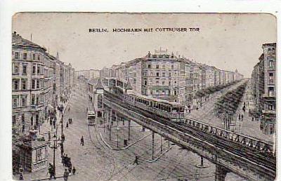 Berlin Kreuzberg Hochbahn Bahnhof Cottbuser Tor