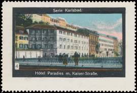 Hotel Paradies mit Kaiser-Straße
