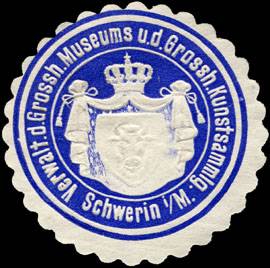 Verwaltung des Grossherzoglichen Museums und der Grossherzoglichen Kunstsammlung - Schwerin in Mecklenburg