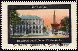 Baugewerbeschule und Klosterkirche
