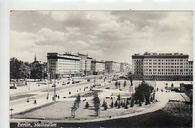 Berlin Friedrichshain Stalinallee 1955