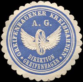 Greifenhagener Kreisbahnen AG - Direktion Greifenhagen