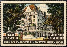 Bad Elster - Palast - Hotel - Wettiner - Hof
