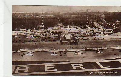 Berlin Tempelhof Flughafen Flugzeuge 1936