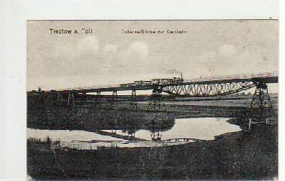 Altentreptow Treptow an der Tollense Kleinbahn Eisenbahn-Brücke