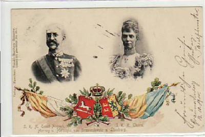Adel Monarchie Herzog, Herzogin von Braunschweig u.Lüneburg 1900