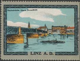 Reichsbrücke obere Donaulände