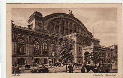 Berlin Kreuzberg Anhalter Bahnhof 1928