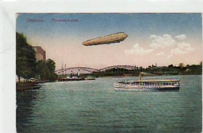 Berlin Spandau Eiswerder Zeppelin-Luftschiff 1935