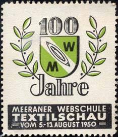 100 Jahre Meeraner Webschule - Textilschau