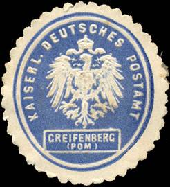 Kaiserliche Deutsches Postamt - Greifenberg - Pommern