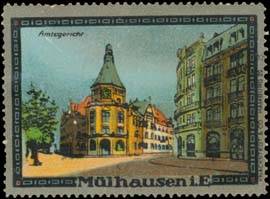 Amtsgericht von Mülhausen im Elsass