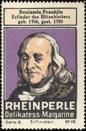 Benjamin Franklin - Erfinder des Blitzableiters