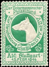 Der Dobermannpinscher - Polizeihund