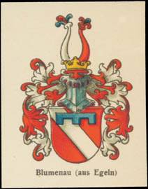 Blumenau Wappen (Egeln)