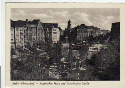 Berlin Wilmersdorf Bayerischer Platz Innsbrucker Straße ca 1940