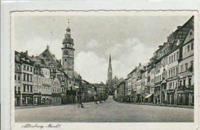 Altenburg Markt 1940