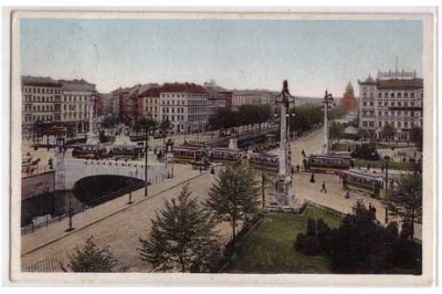 Berlin Kreuzberg Strassenbahn 1909