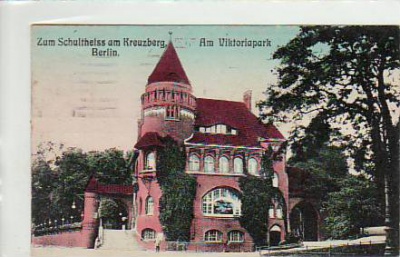 Berlin Kreuzberg Zum Schultheiss Am Viktoriapark 1920