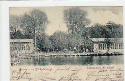 Berlin Spandau Pichelsberge Kaisergarten 1901