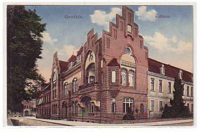 Genthin Rathaus 1913