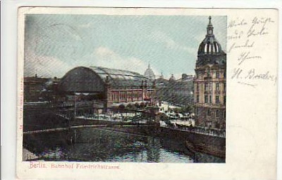 Berlin Mitte Bahnhof Friedrichstraße 1904