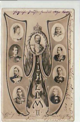 Adel Monarchie Kaiser-Familie,Kaiserhaus von Preussen 1906