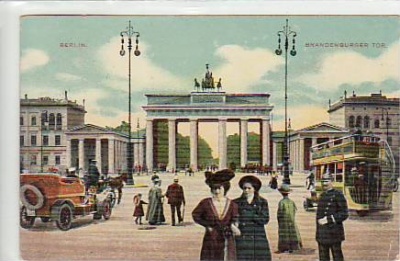 Berlin Mitte Brandenburger Tor 1911