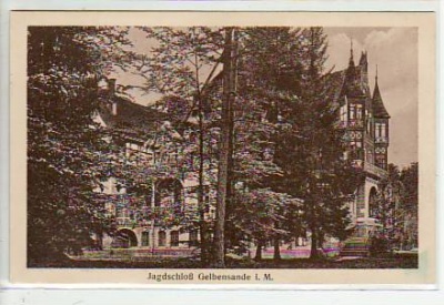 Jagdschloß Gelbensande bei Rostock ca 1925