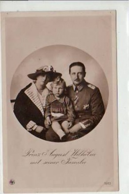 Adel Monarchie Prinz August Wilhelm von Preussen und Familie