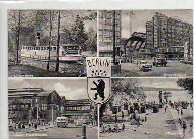 Berlin Mitte Bahnhof Friedrichstraße,Müggelsee 1958