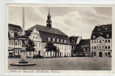 Lübben im Spreewald Markt 1941